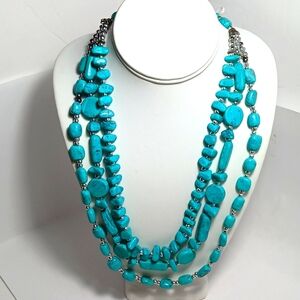 Turquoise Beaded Necklace